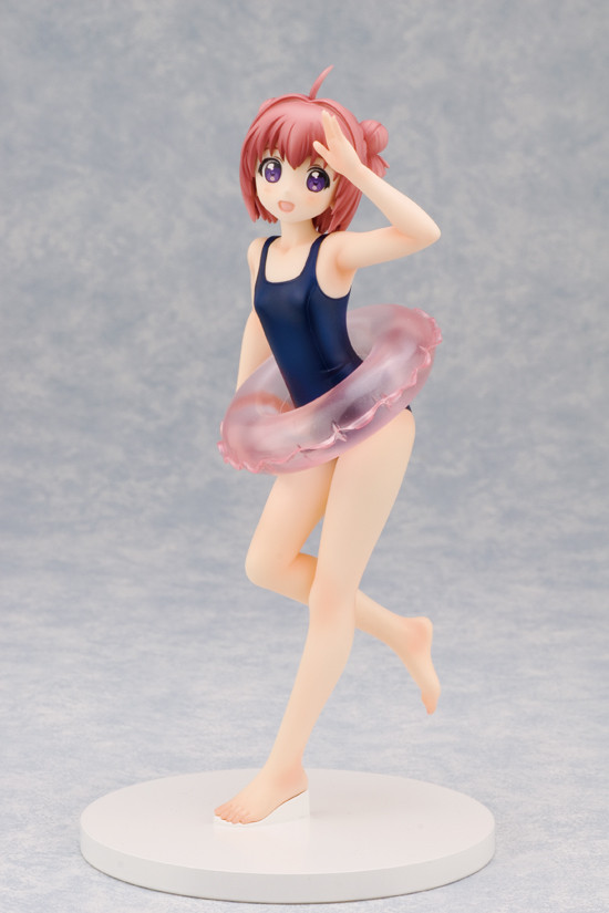 Akaza Akari (Swimsuit), Yuru Yuri, Alphamax, Pre-Painted, 1/7, 4562283271035