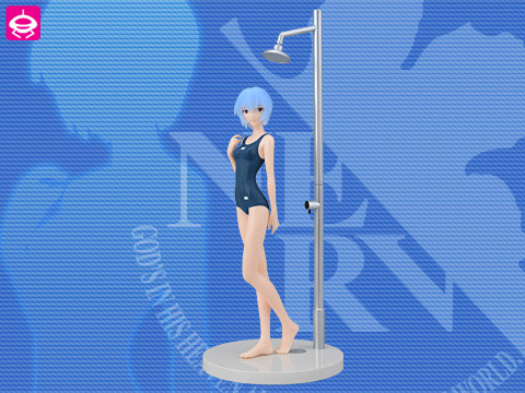 Ayanami Rei (Swimsuit, 1.5), Shin Seiki Evangelion, SEGA, Pre-Painted