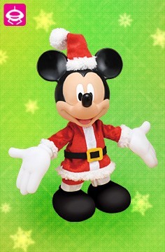 Mickey Mouse (Santa), Disney, SEGA, Pre-Painted