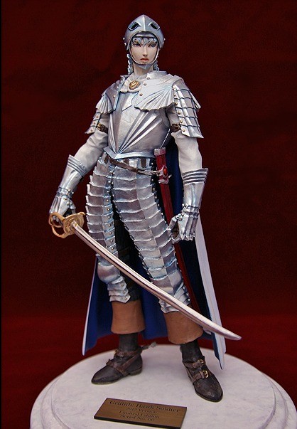 Griffith (Hawk Soldier 2012), Berserk, Art of War, Pre-Painted, 1/10