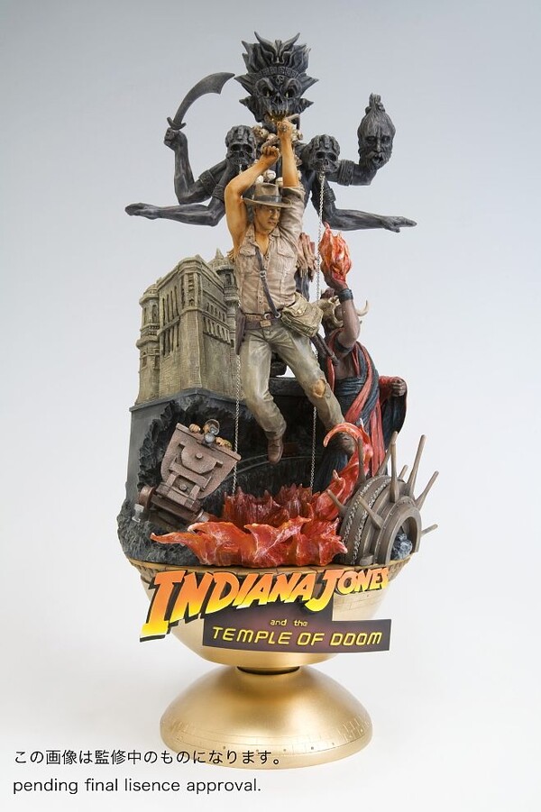 Indiana Jones, Mola Ram, Short Round, Willie Scott, Indiana Jones And The Temple Of Doom, Kotobukiya, Pre-Painted, 4934054900862