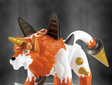 Dorurumon, Digimon Xros Wars, Bandai, Pre-Painted