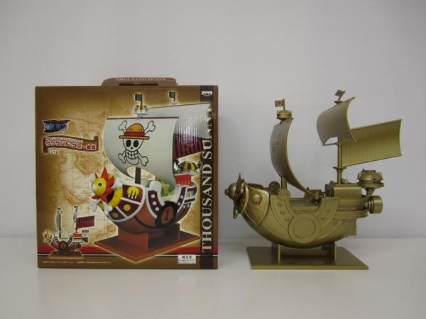Thousand Sunny (Gold), One Piece, Banpresto, Pre-Painted