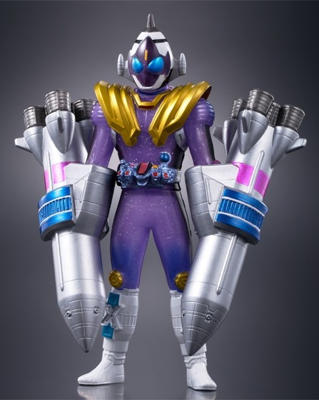 Kamen Rider Fourze (Meteor Fusion Double Rocket States), Kamen Rider × Kamen Rider Fourze & Wizard: Movie War Ultimatum, Bandai, Pre-Painted