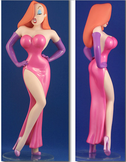Jessica Rabbit, Who Framed Roger Rabbit, Medicom Toy, Pre-Painted