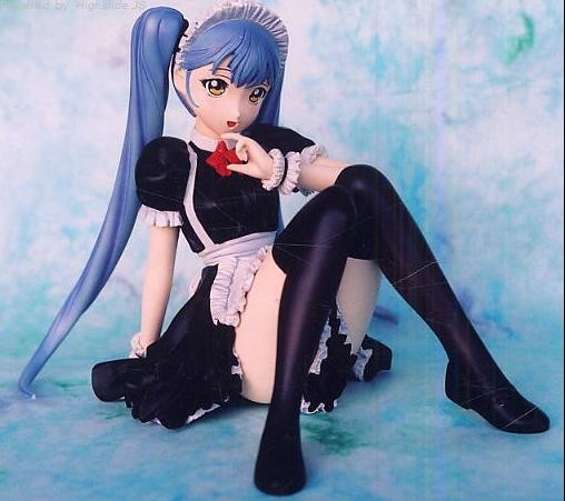 Hoshino Ruri (Maid Black . (limited)), Kidou Senkan Nadesico, Musashiya, Pre-Painted, 1/5
