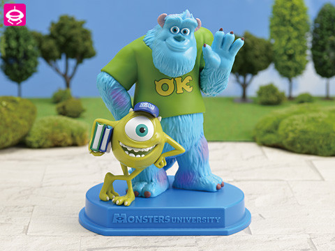 James P. Sullivan, Michael Wazowski (Premium Buddy Figure), Monsters University, SEGA, Pre-Painted