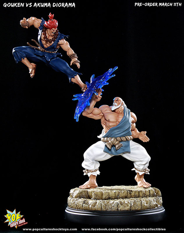Gouken, Gouki (Exclusive), Street Fighter II, Premium Collectibles Studio, Pre-Painted