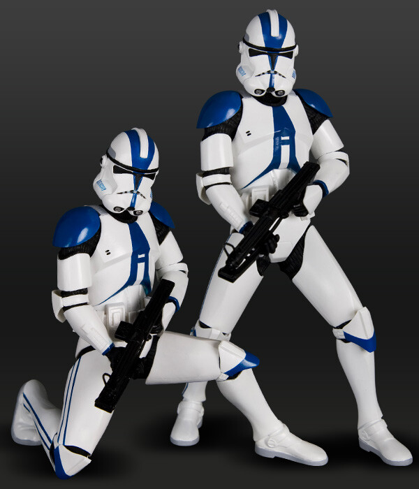 Clone Trooper 501st Legion, Star Wars, Star Wars: Episode III – Revenge Of The Sith, Kotobukiya, Pre-Painted, 1/10