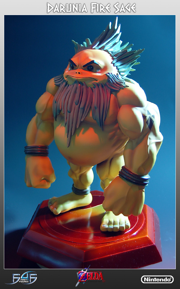 Darunia (Fire Sage, Exclusive), Zelda No Densetsu Toki No Ocarina, First 4 Figures, Pre-Painted, 1/4