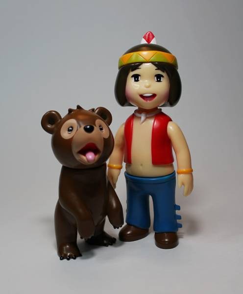 Jacky, Seton Doubutsuki: Kuma No Ko Jacky, Itokin Park, MIROCK Toy, Pre-Painted