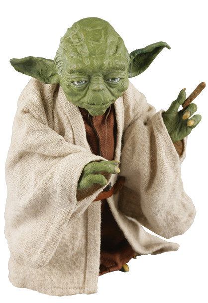 Yoda, Star Wars, Medicom Toy, Pre-Painted