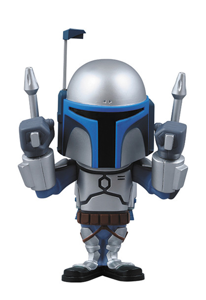 Jango Fett (Mini), Star Wars, Medicom Toy, Pre-Painted