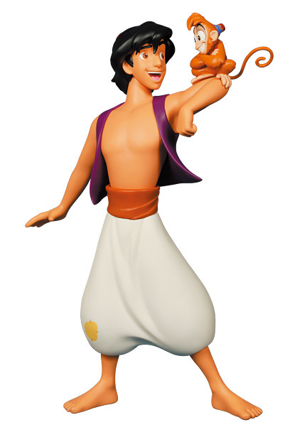 Abu, Aladdin, Aladdin (1992), Medicom Toy, Pre-Painted