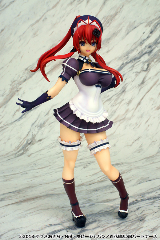 Yagyu Jubei (Maid), Hyakka Ryouran: Samurai Bride, Kaitendoh, Pre-Painted, 1/7, 4560266124101