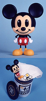 Mickey Mouse, Disney, Medicom Toy, Pre-Painted
