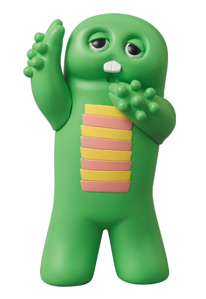 Gachapin, Hirake! Ponkikki, Medicom Toy, Pre-Painted