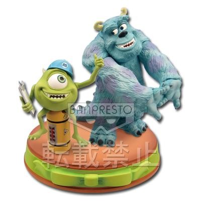 James P. Sullivan, Michael Wazowski, Monsters Inc., Banpresto, Pre-Painted