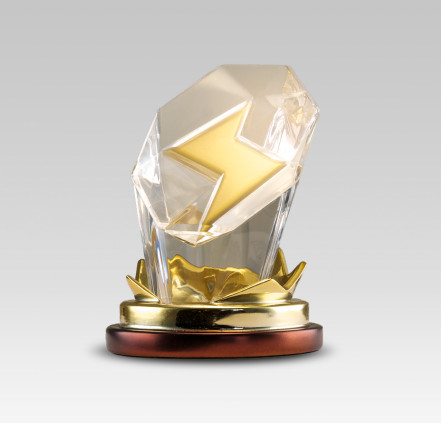 Lightning Trophy, Mario Kart 7, Neamedia, Nintendo, Pre-Painted, 1/6