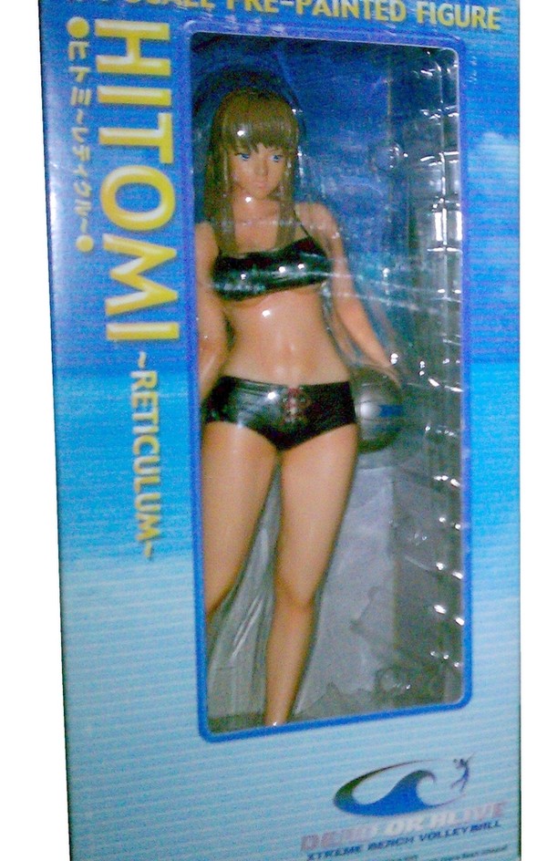 Hitomi (Reticulum, Black), Dead Or Alive Xtreme Beach Volleyball, Kotobukiya, Pre-Painted, 1/6