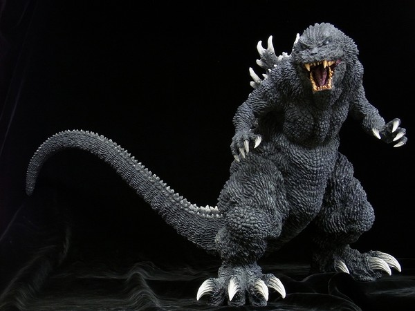 Gojira, Gojira, Mothra, King Ghidorah Daikaijuu Soukougeki, X-Plus, Pre-Painted, 4532149012003