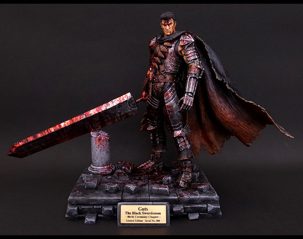 Guts (Guts the Black Swordsman - Birth Ceremony Chapter- *2013 blood *), Berserk, Art of War, Pre-Painted
