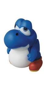 Awa Chibi Yoshi, Super Mario Brothers, Medicom Toy, Pre-Painted, 4530956152028