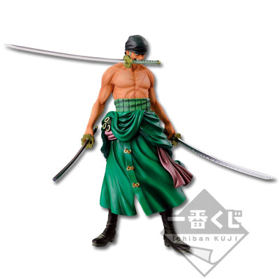 Roronoa Zoro, One Piece, Banpresto, Pre-Painted