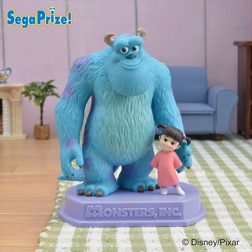 Boo, James P. Sullivan (Premium Buddy Figure), Monsters Inc., SEGA, Pre-Painted