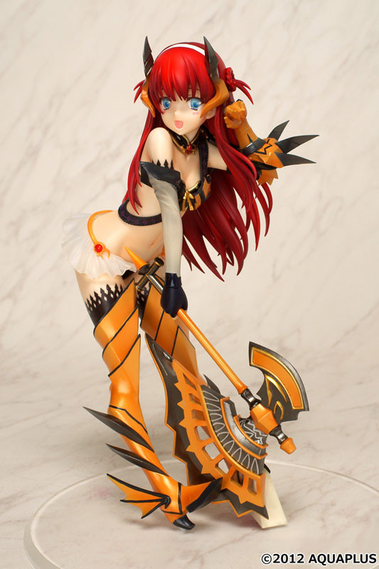 Alisia Heart (Berserker, Repaint), Dungeon Travelers 2 Ouritsu Toshokan To Mamono No Fuuin, Kaitendoh, Pre-Painted, 1/7, 4560266123241