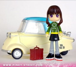 Pinky:st, PinkyQ [4904810780861] (Pinky with Messerschmitt KR200, 2), ChoroQ, Original, Takara Tomy, Pre-Painted, 4904810780861