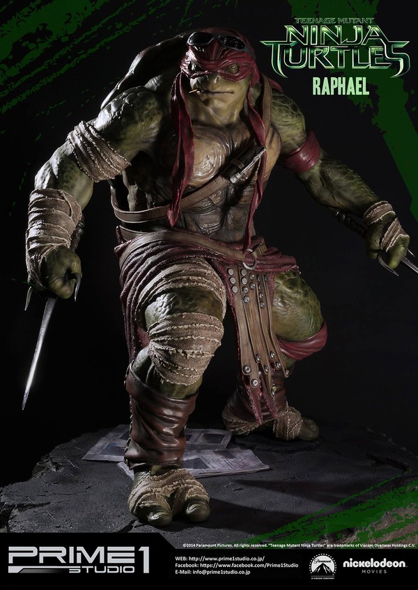 Raphael, Teenage Mutant Ninja Turtles (2014), Prime 1 Studio, Pre-Painted, 1/4, 4562471903212