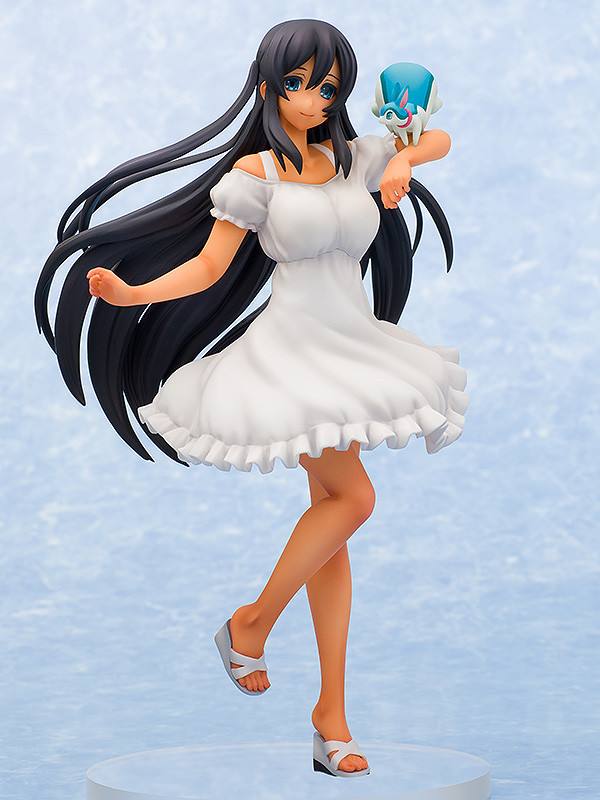 Mutou Hana, Pitz, Captain Earth, Aquamarine, Pre-Painted, 1/7, 4562369650358
