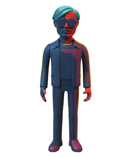 Andy Warhol (Silk Screen), Medicom Toy, Pre-Painted