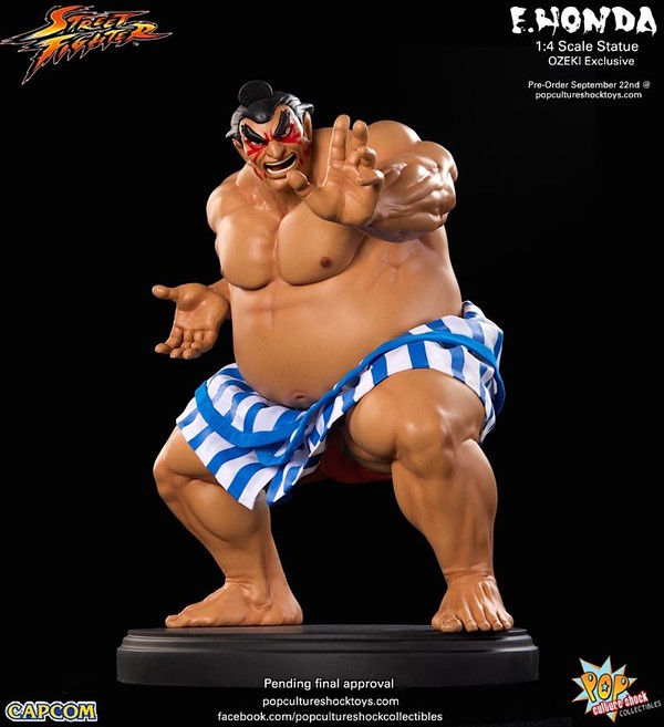 Edmond Honda (Ozeki Exclusive), Street Fighter IV, Premium Collectibles Studio, Pre-Painted, 1/4