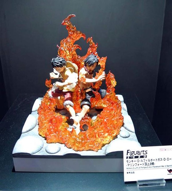 Monkey D. Luffy, Portgas D. Ace, One Piece, Bandai, Pre-Painted