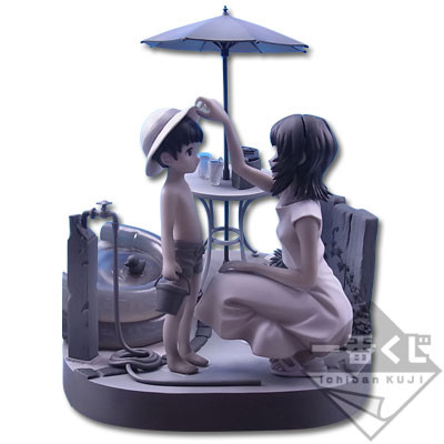 Ikari Shinji, Ikari Yui (Monochrome), Shin Seiki Evangelion, Banpresto, Pre-Painted