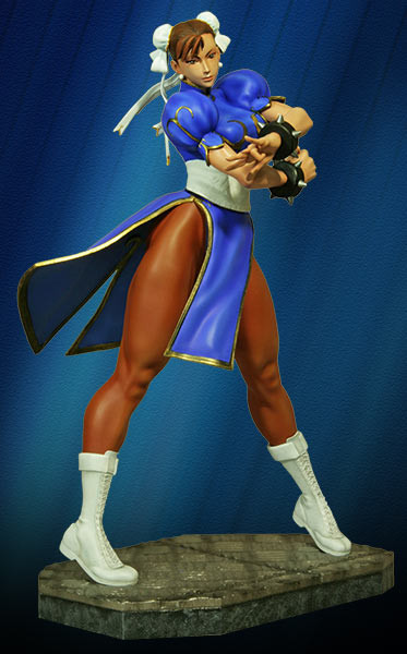 Chun-Li, Street Fighter, Hollywood Collectible Group, Pre-Painted, 1/4