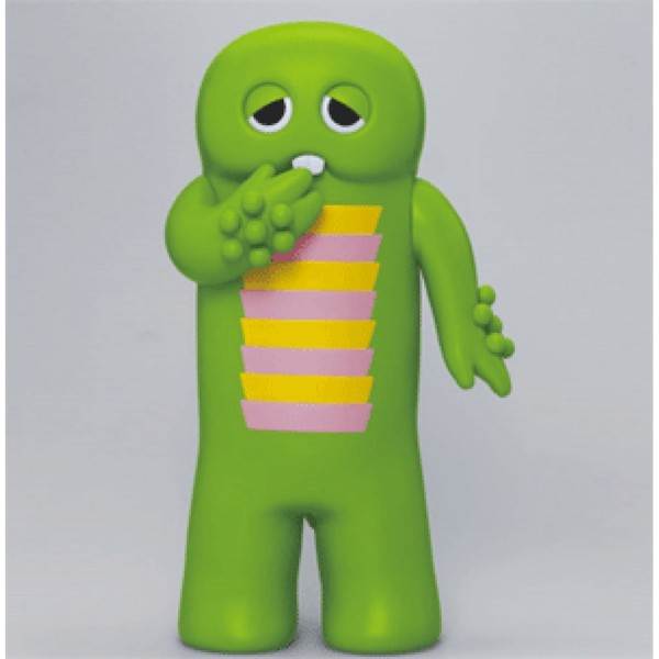 Gachapin, Hirake! Ponkikki, Bandai, Pre-Painted, 1/3