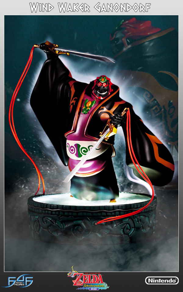 Ganondorf (Exclusive), Zelda No Densetsu: Kaze No Takt, First 4 Figures, Pre-Painted, 1/6
