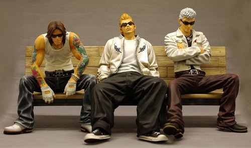 Bitou Tatsuya, Bouya Harumichi, Kunou Ryuushin (AruAruCity), Crows, Crows X Worst, Dive, Pre-Painted