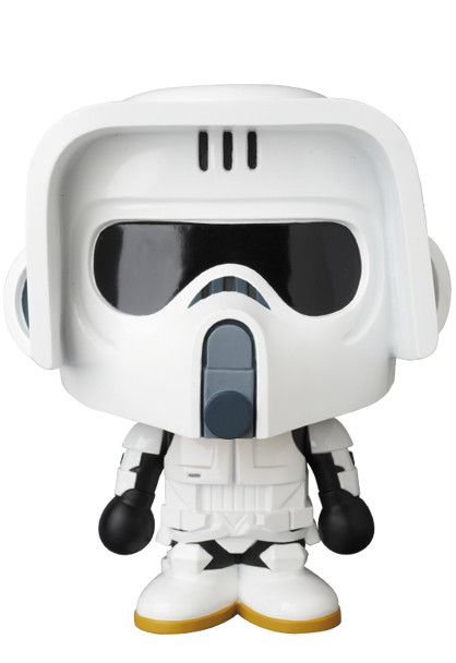 Baby Milo, Scout Trooper, Mascot Character, Star Wars, Medicom Toy, Nowhere Co. Ltd., Pre-Painted