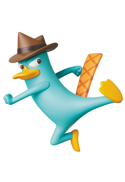 Perry, Phineas And Ferb, Medicom Toy, Pre-Painted, 4530956152332