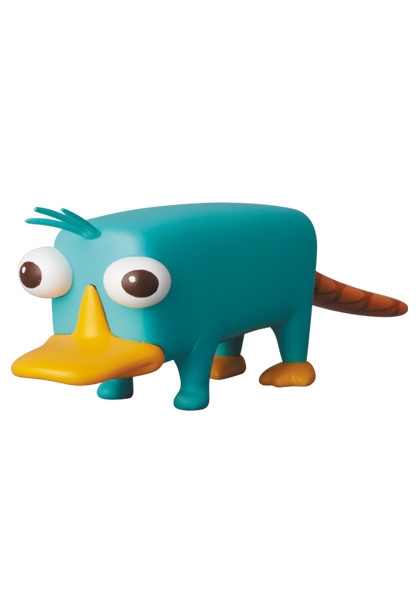 Perry, Phineas And Ferb, Medicom Toy, Pre-Painted, 4530956152349