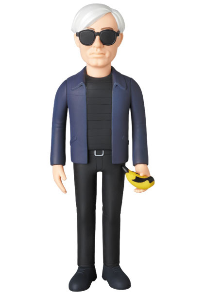 Andy Warhol (Navy), Medicom Toy, Pre-Painted, 4530956212333