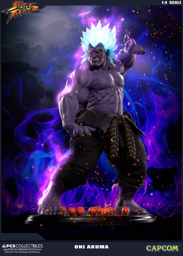 Oni, Super Street Fighter IV: Arcade Edition, Premium Collectibles Studio, Pre-Painted, 1/4