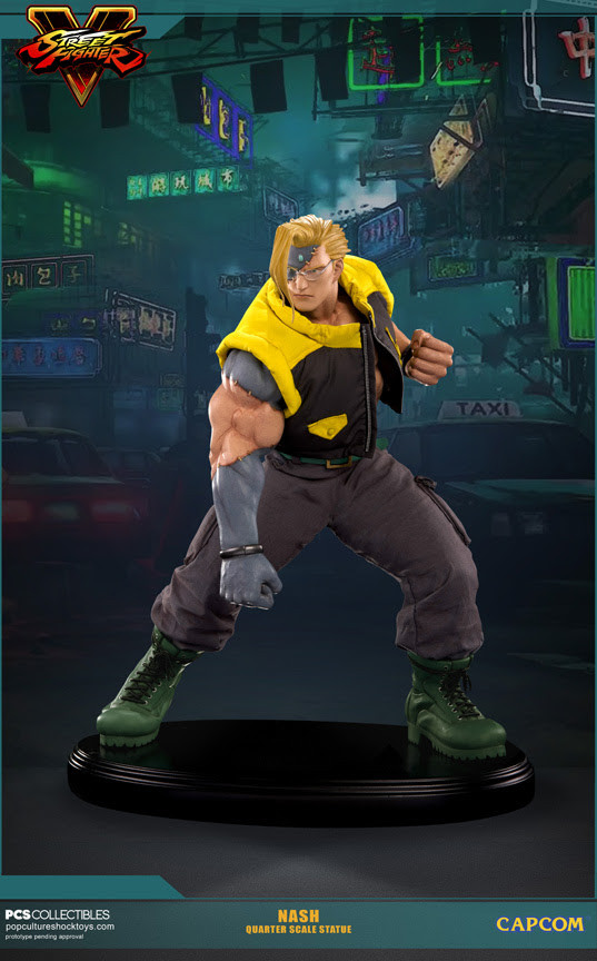 Charlie Nash (PCS Exclusive), Street Fighter V, Premium Collectibles Studio, Pre-Painted, 1/4