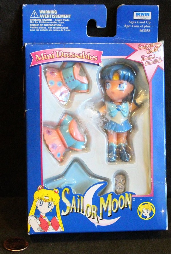 Sailor Mercury, Bishoujo Senshi Sailor Moon, Irwin Toy, Pre-Painted