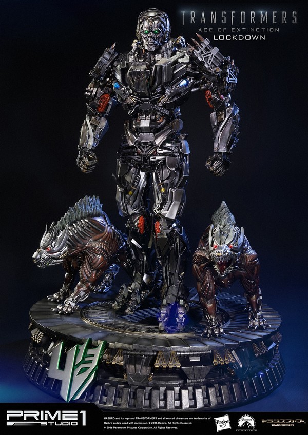 Lockdown, Steeljaw, Transformers: Age Of Extinction, Prime 1 Studio, Pre-Painted, 4562471903588