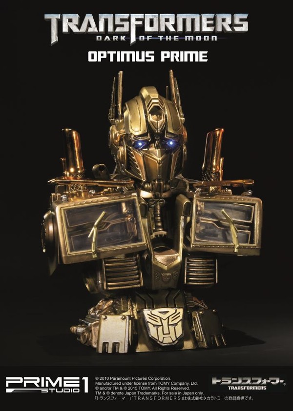 Convoy (Gold Edition), Transformers: Dark Of The Moon, Prime 1 Studio, Pre-Painted